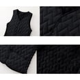 thumbnail image 5 of yuCgh Women's Winter Fashion Casual Sleeveless Vest Outerwear Warm Cotton-Padded Lightweight Coat with Versatile Design for Layering and Style,Black L, 5 of 5