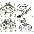 thumbnail image 4 of Protector bucal nocturno de silicona 4 Uds para apretar los dientes morder y dormir, 4 of 5