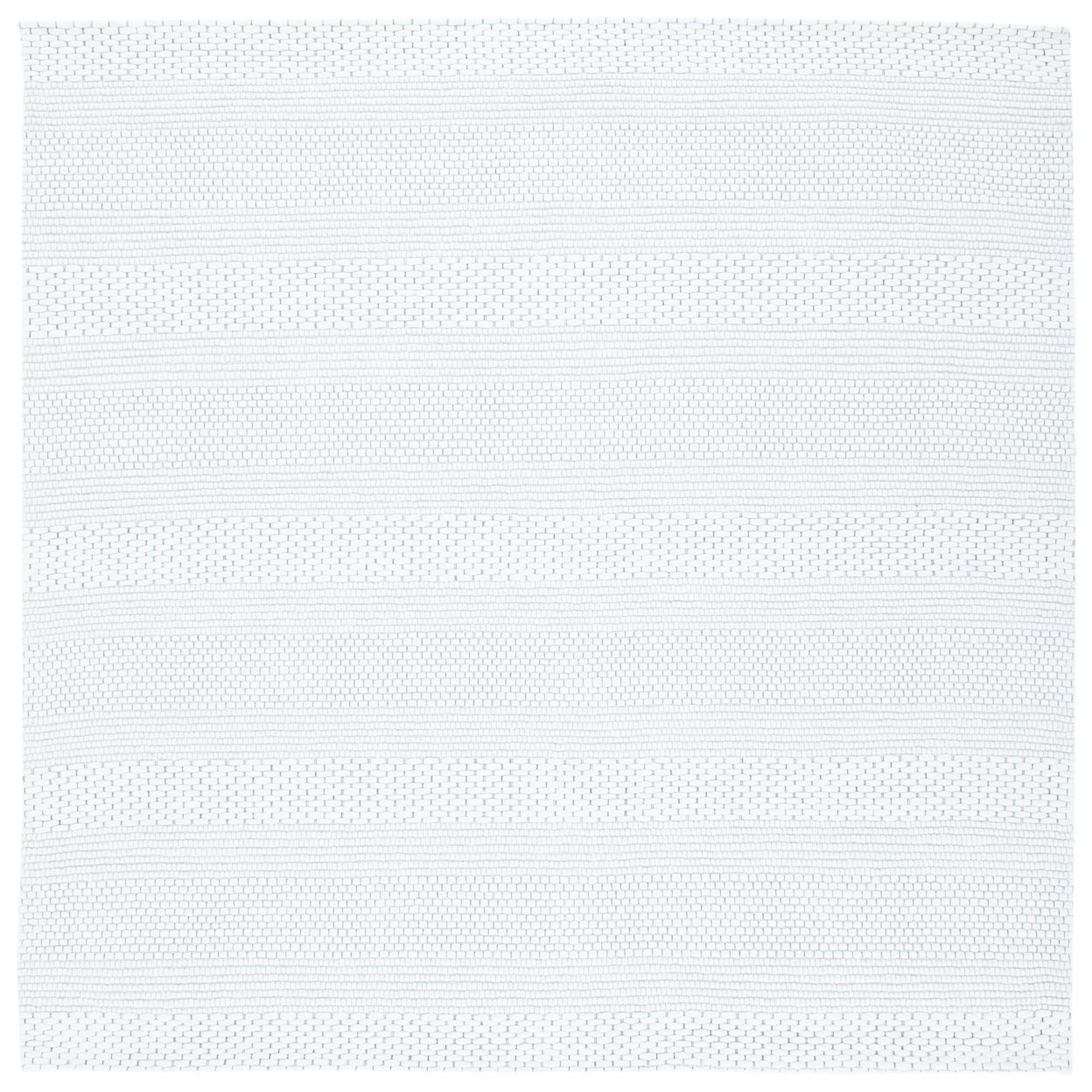 SAFAVIEH Marbella Cassarah Striped Area Rug, Ivory, 7' x 7' Round