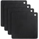 thumbnail image 1 of 4PCS Antideslizante Resistente Al Calor 230 ° C Multifunción Cuchara Posavasos Tapete De Mesa De Cocina Para Cocina Y Comedor - Negro ER, 1 of 4
