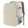thumbnail image 1 of Mochila HOTOR Travel Flight Approved para portátil 15.6 pulgadas, color beige, 1 of 1