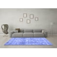 thumbnail image 3 of Ahgly Company Indoor Rectangle Abstract Blue Contemporary Area Rugs, 3' x 5', 3 of 4