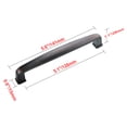 thumbnail image 4 of Utopia Alley Danbury Pull Handle - Decorative Cabinet Drop Pull Handles- Vintage Cabinet Hardware with Hand Finished Oil Rubbed Bronze - Metal Drawer Pull Handle, 5.0" Center to Center, 4 of 6