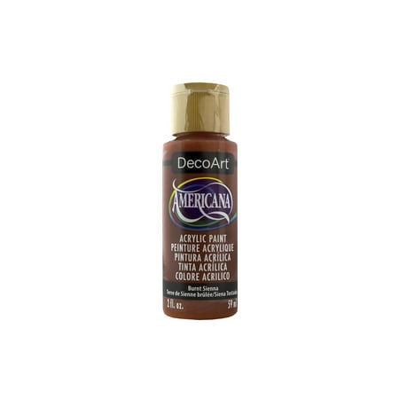 UPC: 0016455163306 | DecoArt Americana Acrylic Paint 2 Ounces-Burnt Sienna/Opaque