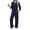 B-Navy Blue, variant on Outfit Sets for Women Fall Winter Long Sleeve Tops and Pants Two Piece Lounge Sets Vacation Travel Sweatsuit Tracksuit