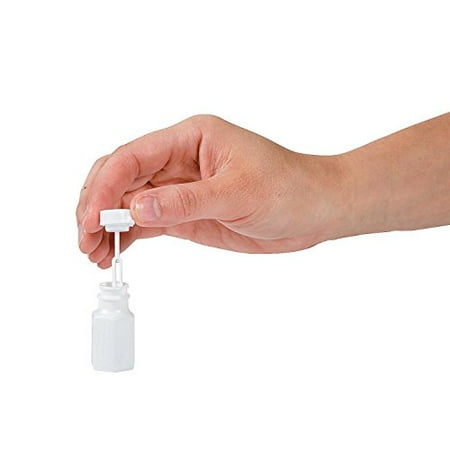48 White Wedding / Anniversary Hexagon Bubble Bottles