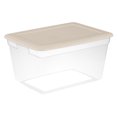 thumbnail image 1 of Sterilite Boîte de Rangement 55L - Bronzer, 1 of 4