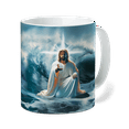 thumbnail image 2 of Lotusprinthandmade Jesus Christian Focus On Me Not The Storm White Ceramic Mug (15oz) (Made In US), Faith-Inspired Coffee Mug, Jesus-Themed Ceramic Mug, 2 of 5