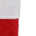 thumbnail image 2 of Northlight 17.5" Traditional Red with White Trim Hanging Christmas Stocking, 2 of 3