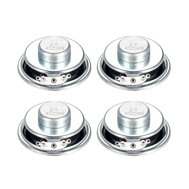 Unique Bargains Haut-Parleur 5W 4 Ohms Forme Ronde 50mm pour Audio DIY 4 Pcs
