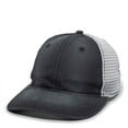 thumbnail image 4 of Outdoor Cap PDT-750M Pigment Dyed Twill Meshback-Black/White, 4 of 8