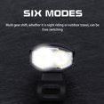 thumbnail image 4 of Luz LED recargable por USB para bicicleta, luz ajustable para bicicleta de haz alto y bajo, 4 of 5