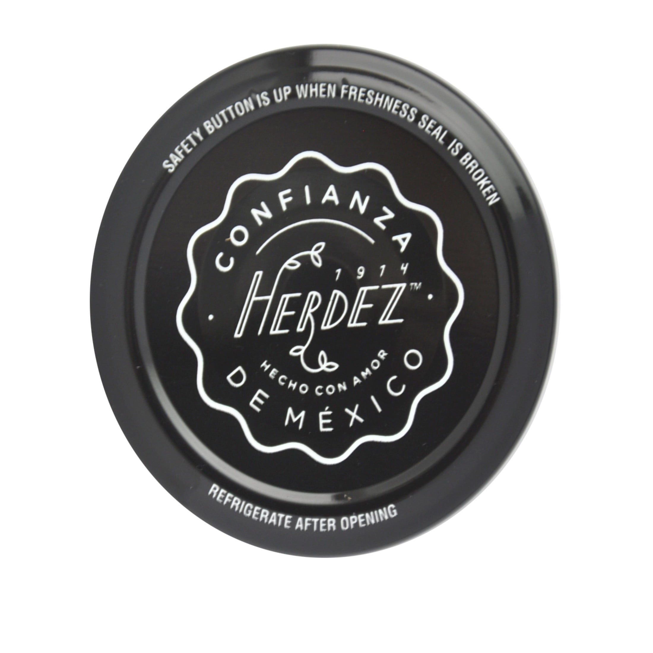 HERDEZ Roasted Poblano Salsa Cremosa Medium, Shelf Stable, 15.3 oz Glass Jar