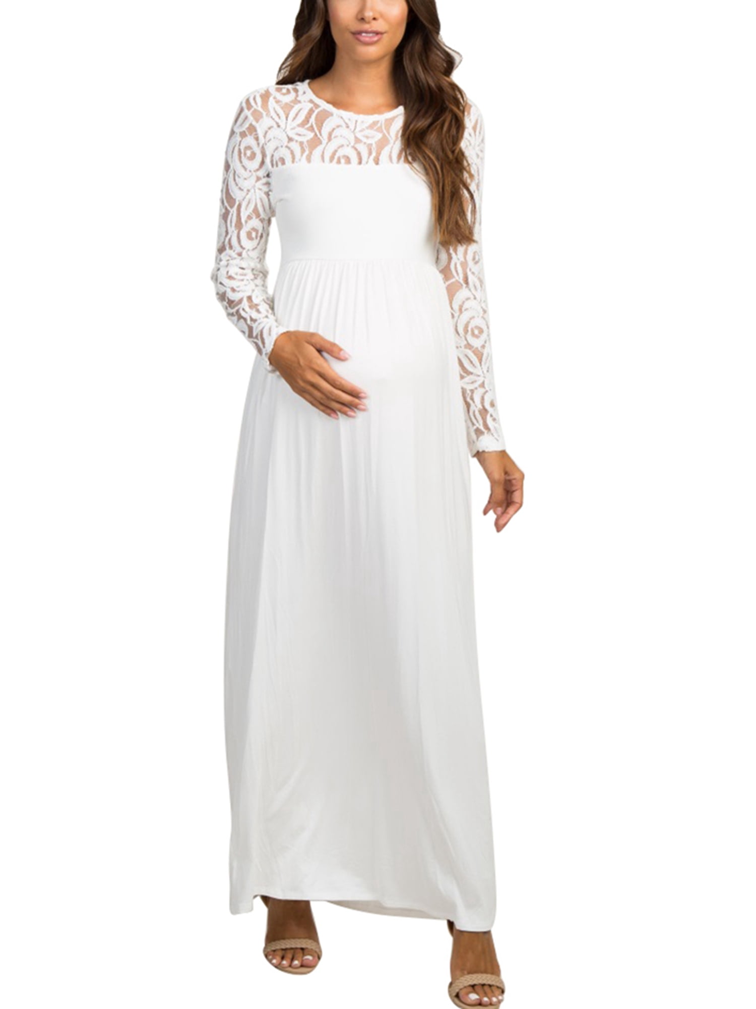 Women's Maxi Dress Pregnancy Dress Long 