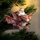 thumbnail image 2 of Christmas Decorations Santa Claus With Blue Ornaments For Christmas Tree Hanging Cute Acrylic Christmas Pendants Dinosaur Party Year Supplies, 2 of 4