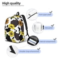 thumbnail image 4 of Naloa Sunflowers Country Canvas Backpack for Men Women Rucksack Casual Travel Daypack College Tote Satchel Bookbag for Teens-Medium, 4 of 7