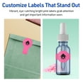 thumbnail image 4 of Avery Printable Wraparound Labels, Bright Pink, 1.5" x 3.5", 100ct, 4 of 11