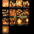 thumbnail image 4 of Halloween light string spider skull ghost holiday decorative lights room atmosphere scene arrangement pumpkin light string, 4 of 5