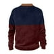thumbnail image 3 of Spring And Autumn Men's Standing Collar Sweatshirt Is Outdoor Casual Sweaters Tops 2XL, 3 of 3