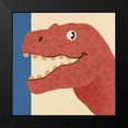 thumbnail image 2 of Prime, Marcus 12x12 Black Modern Framed Museum Art Print Titled - Dino Fun 3, 2 of 5