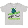 thumbnail image 3 of Inktastic Hilton Head Cute Smiling Sea Turtle Boys or Girls Toddler T-Shirt, 3 of 5