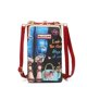 thumbnail image 1 of Cartera Marca Nikky by Nicole Lee con broche Lovely Feet Nikky by Nicole Lee Kisslock Crossbody Wallet, 1 of 3
