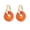 Style 14, variant on Women's Natural Stone Hoop Earrings Huggie Statement Ear Studs Style 8