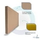 thumbnail image 5 of Sofá Cama Plegable - Queen - Marron Claro Memory Foam SOFA CAMA COZY, 5 of 10