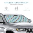 thumbnail image 2 of Bingfone Modern Ice Cream Car Windshield Sunshade,Sun Foldable Sun Shield Sun Visor for Car - Small, 2 of 8