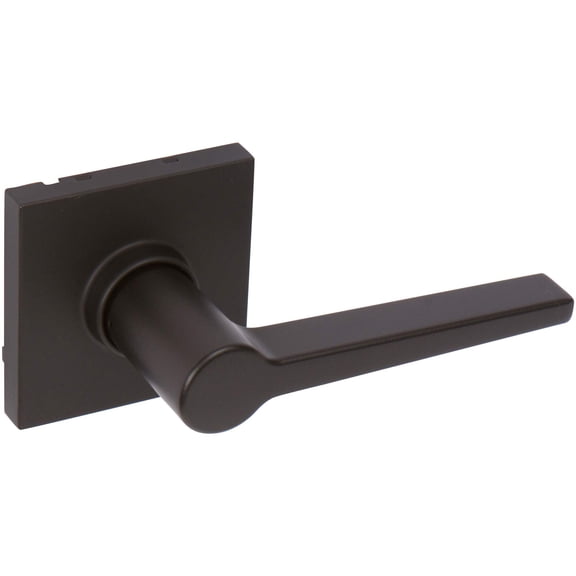 Delaney Hardware D25229S Black Tulina Dummy Lever Square