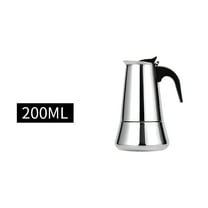 ACDANC 2-10 Cup Stainless Steel Espresso Maker Cup Stove Top Coffee Percolator Moka Pot