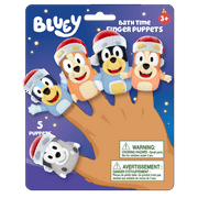 Bluey 5pc Holiday Finger Puppets