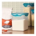 thumbnail image 3 of Starfrit LocknLock Plastic Pantry Container, 88oz/2.6L, Airtight Leakproof Storage, BPA-Free, 4-Sided Locking Lid, Microwave Freezer Dishwasher Safe, Cereal Pasta Flour Sugar, 3 of 7