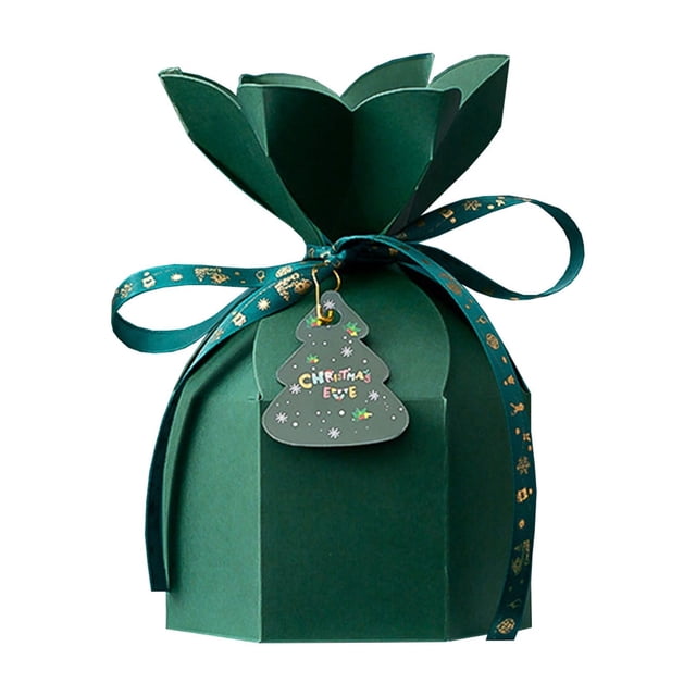 Christmas Gift Bags Christmas Gift Boxes Christmas Bow Candy Packaging Box Christmas Eve Candy Packaging Box Christmas Supplies Gift Box Gift Boxes for Presents