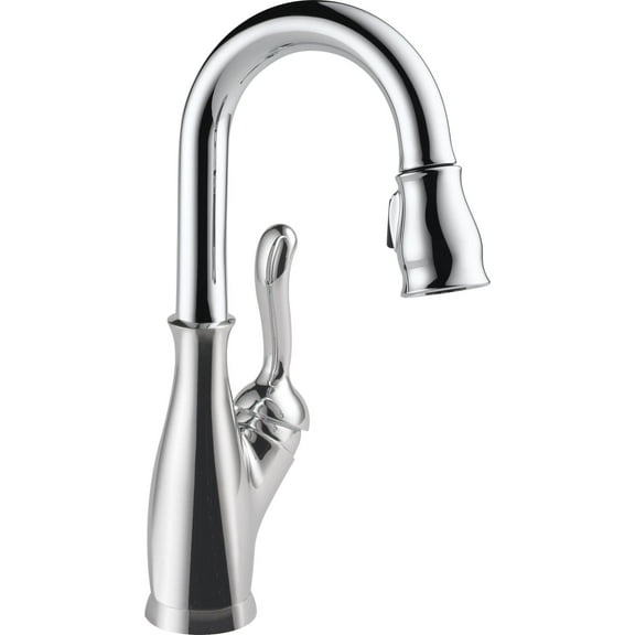 Delta Leland: Single Handle Pull-Down Bar / Prep Faucet