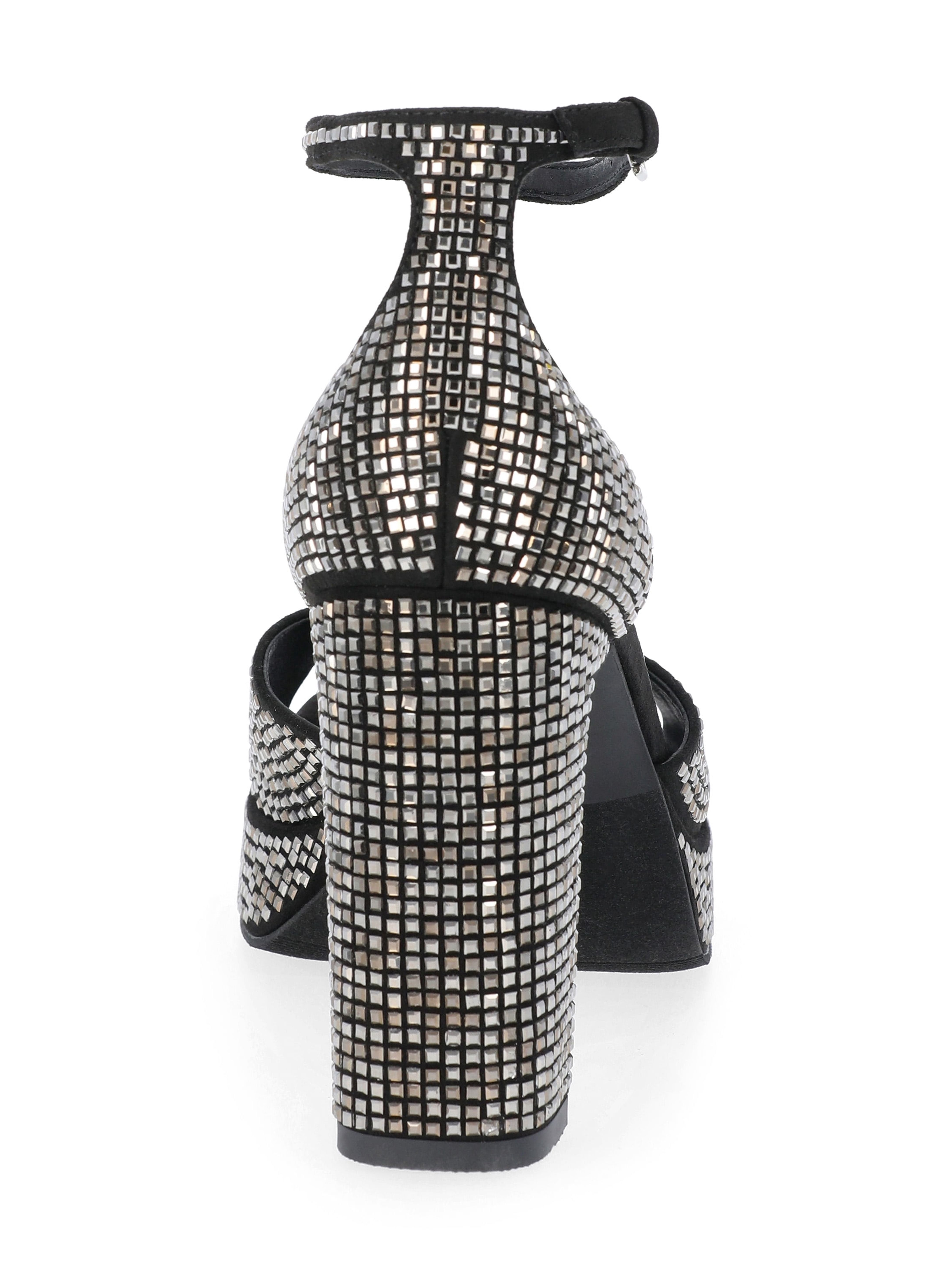 No Boundaries Women's Open Toe Platform Heels