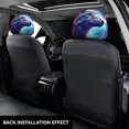 thumbnail image 5 of 2 PCS Car Headrest Cover, Starry Multicolored Wolf Soft Car Seat Head Rest Cover Protector Interior Car Accessories Seat Covers for Cars Truck Auto Only Covers, 5 of 8