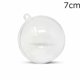 thumbnail image 3 of Bolas de Navidad transparentes, bolas de plástico rellenables para manualidades, decoración para el hogar, boda, jardín, árbol, caja de regalo para colgar en la fiesta, 3 of 5