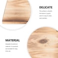thumbnail image 2 of Wooden Heat Insulated Pot Cushion Practical Stone Pot Mat Table Mat Non Slip Anti Scald 1 Set, 2 of 6