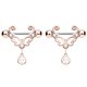 thumbnail image 1 of Guardurnaity Anillos para pezones, falso a la moda, práctico, duradero, resistente al desgaste, joyas de pedante para vestirse de plata Ropa, zapatos y accesorios Miscelánea Oro rosa Guardurnaity AP009426-03B, 1 of 6