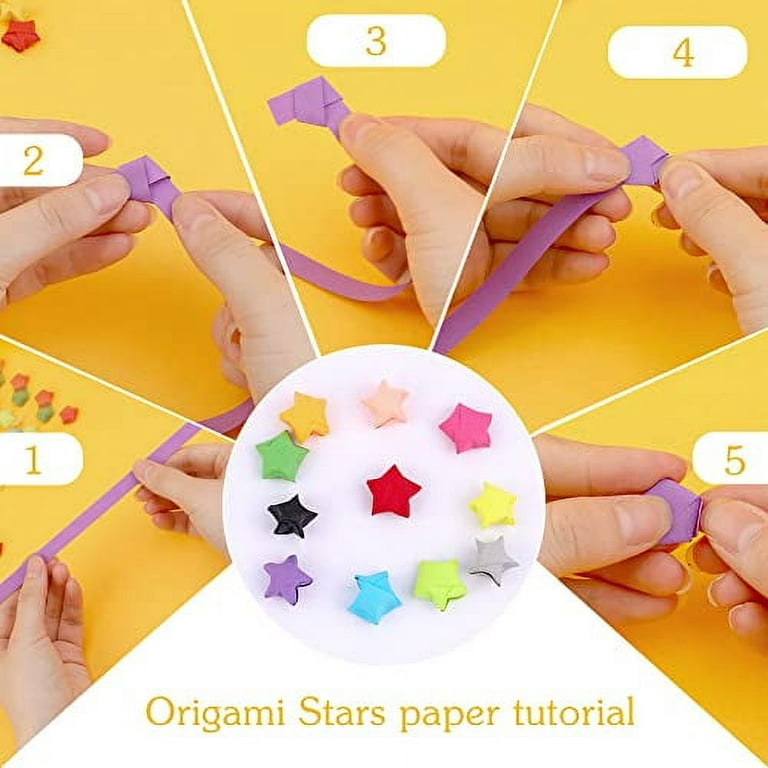 1030 Sheets Origami Paper Stars DIY Hand Crafts 27 Colors Folding Origami  Lucky Star Paper For Paper Arts Crafts For Gifts Arts , School Teaching,  DIY Projects
