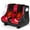 Red, variant on Giantex Foot & Calf Massager, Shiatsu Heated Electric Foot Massager W/ Heating, Deep Kneading & Washable Sleeves, Leg Massager for Relaxation, Foot Pain Relief, Red