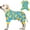 04# Blue Floating Duck, variant on KYEESE Dog Pajamas, Whale Pattern Dog Pjs, Dog Pajamas for Small Dogs, S