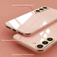 thumbnail image 4 of Compatible with Samsung Galaxy S23 Plus Case Silicone with Camera Protection, Samsung S23 Plus Phone Case Shockproof for Women Men Anti-Scratch Ultra Thin Plating Electroplate Soft Cases (Pink), 4 of 13