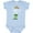 AE-Light Blue, variant on Funny Christmas I'm the Sassy Elf with Shoes and Hat Boys or Girls Baby Bodysuit