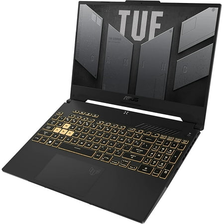 ASUS TUF Gaming F15 (2022) Gaming Laptop, 15.6” 144Hz FHD IPS-Type Display, Intel Core i7-12700H, GeForce RTX 3060, 16GB DDR5, 512GB SSD, Thunderbolt 4, Wi-Fi 6, Win 11 Home, Mecha Gray, FX507ZM-RS73