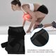 thumbnail image 3 of Rodillera ajustable y transpirable para entrenamiento de gimnasia, rodillera deportiva para Fitness, rodillera protectora, color negro, gris, XL, 3 of 8