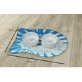 thumbnail image 2 of Simply Daisy Summer Spiral Fish Shape Pet Feeding Mat for Cats, 2 of 3