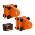 thumbnail image 1 of 2 piezas D CUCHAS DEL ANILLO ACCESILLO de MONTAJE ACCESORIO de SERVICIO de SERVICIO de SERVICIO de SERVICIO en LA CLAVOR de CLAVE MOUNTA para TRACTOR Naranja, 1 of 8