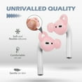 thumbnail image 4 of Insten 3 Pairs Ear Hooks Tips Compatible with AirPods 1 & 2 Earbuds, Anti-Lost EarHooks EarTips Accessories, Comfortable Soft Silicone Covers, with Storage Box (Not Fit in Charging Case) Pink, 4 of 10